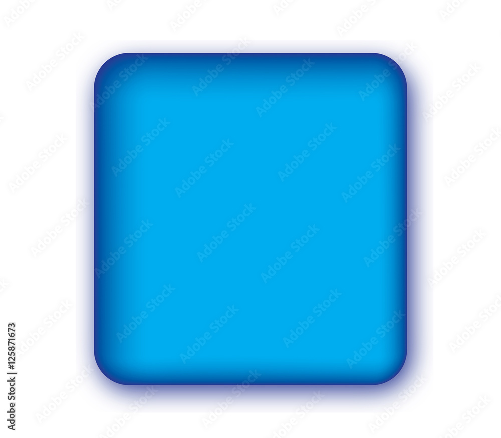 Blue Blank Button Blue Blank Button