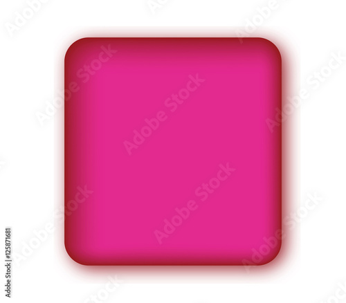 Pink Blank Button