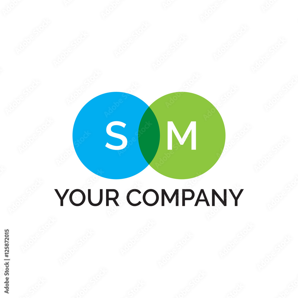 simple initial two circle SM simple initial two circle SM
