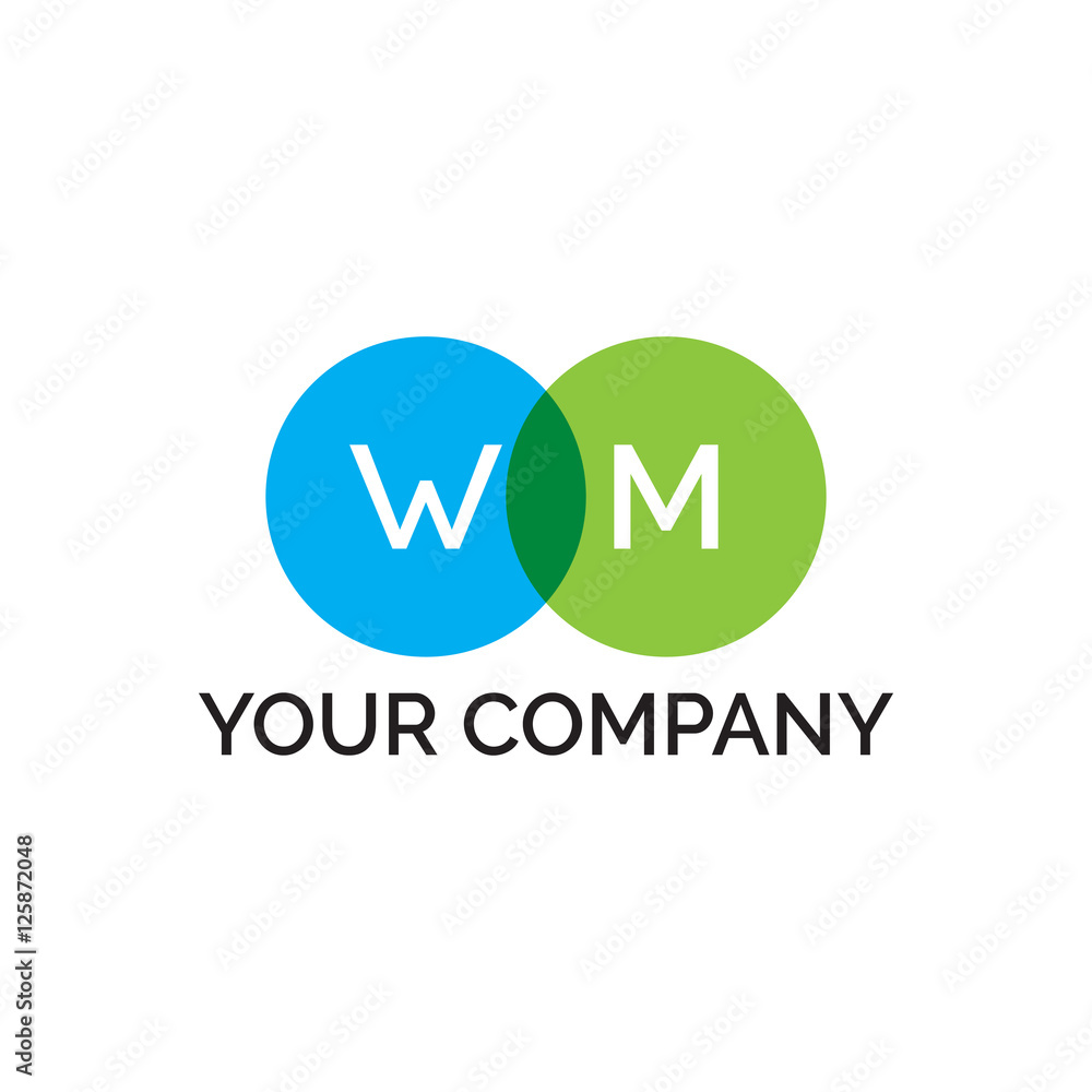 simple initial two circle WM simple initial two circle WM
