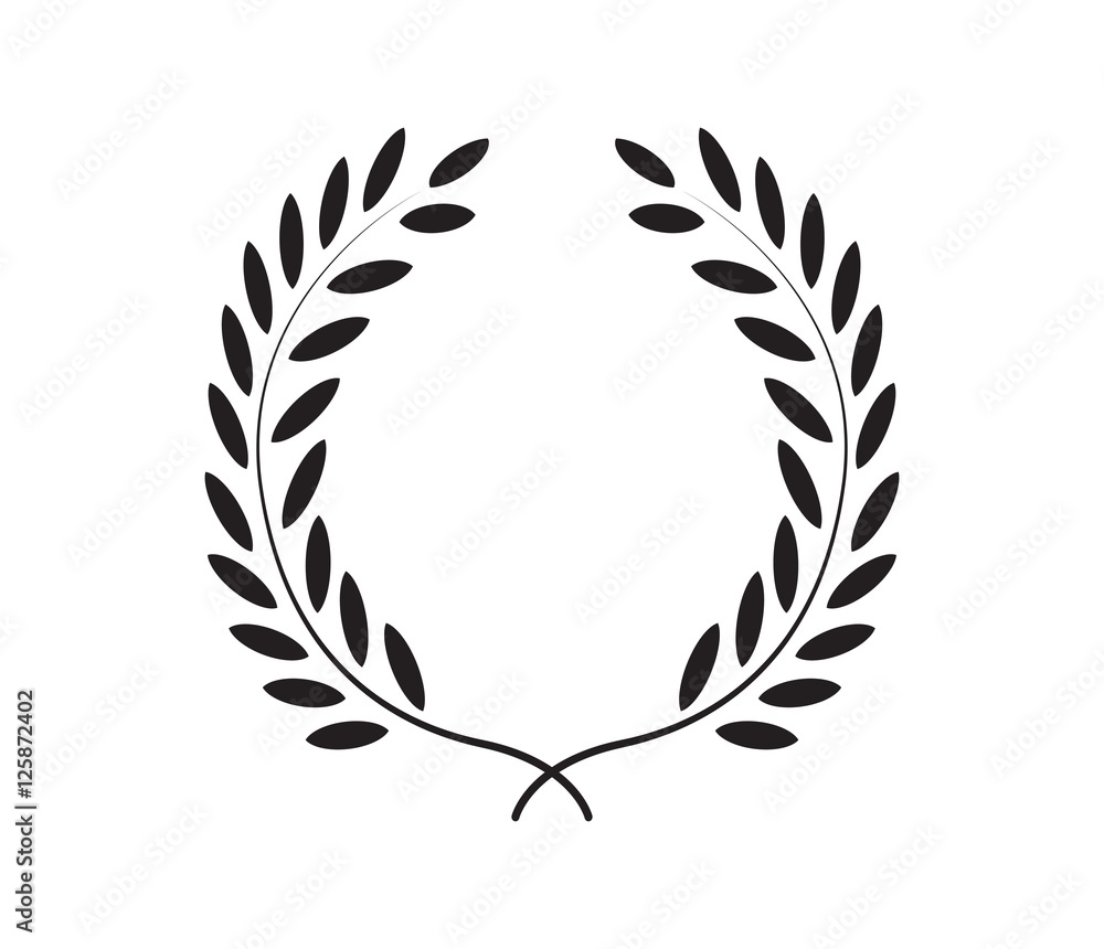 Laurel Wreath Icon Design Laurel Wreath Icon Design
