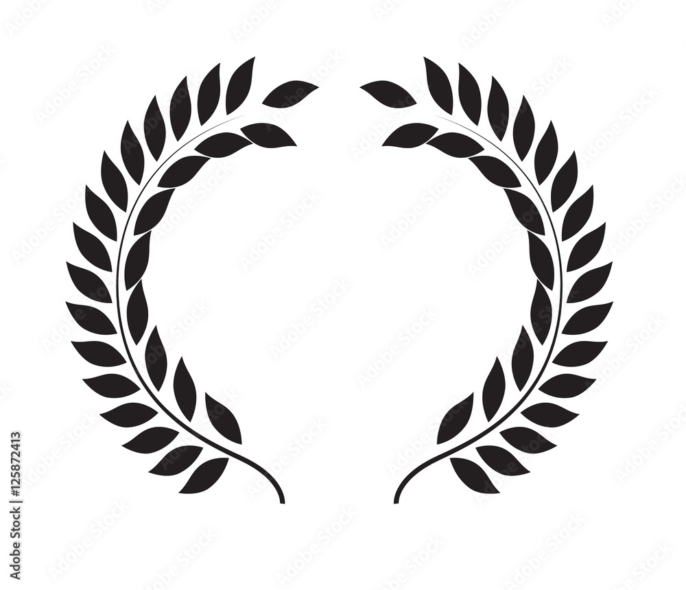 Laurel Wreath Icon Design Laurel Wreath Icon Design