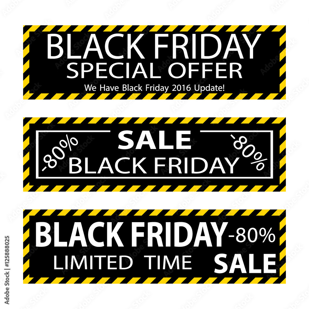 Black friday sale banner design Black friday sale banner design
