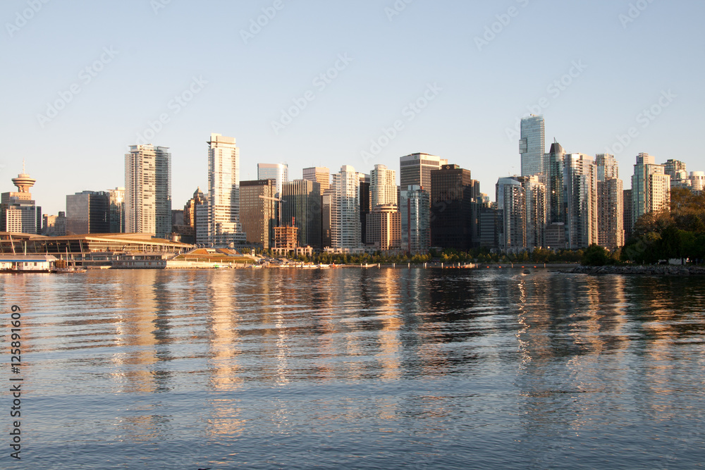 Fototapeta premium Panoramę Vancouver
