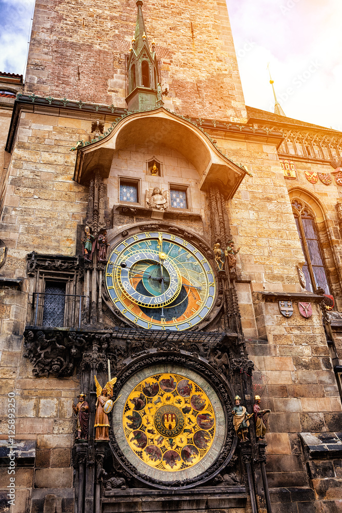 Fototapeta premium Prague, astronomical clock