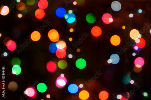 Christmas Bokeh background © doidam10