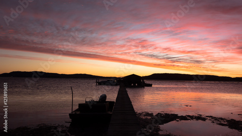 beautiful sky and water