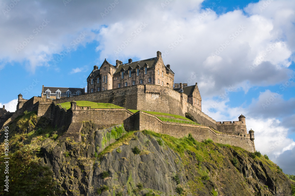 Obraz premium Edinburgh castle, Scotland