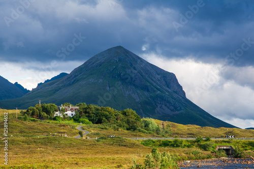 Sligachan  the Cuillin hills  Isle of Skye  Scotland