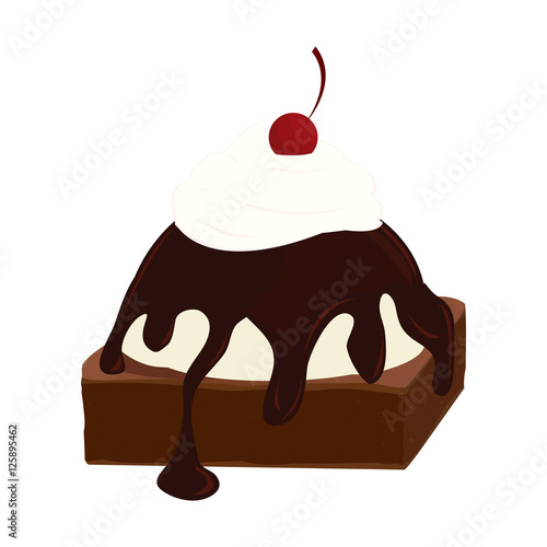 Brownie Sundae