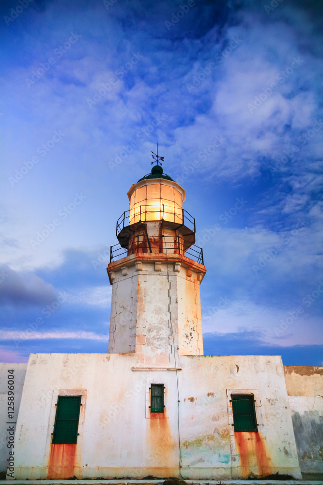 Armenistis Lighthouse in Mykonos