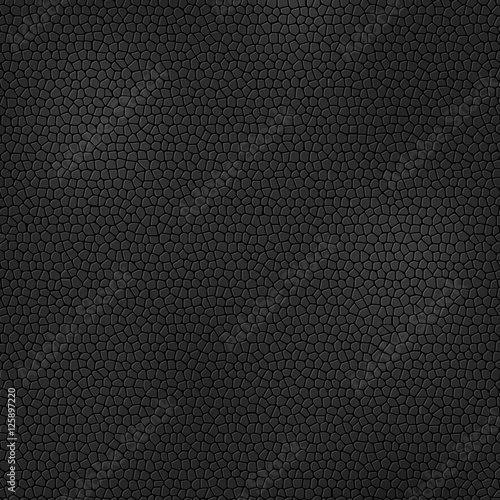 Black leather texture. Vector