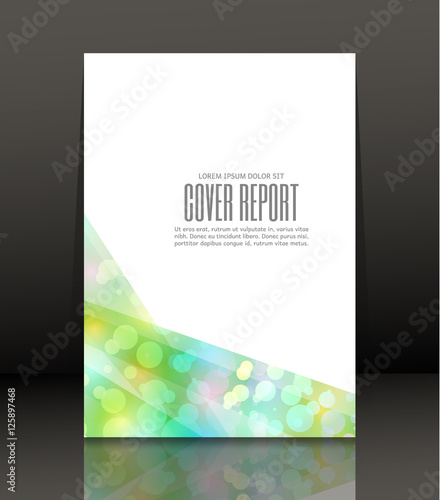 Template design for cover. Banner in A4 size. Abstract background. Vector  illustration.  
