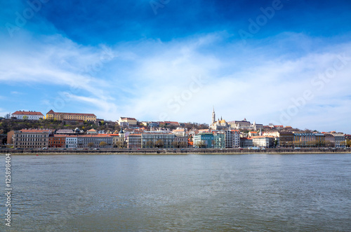 view of historic architectural in Budapest, Hungary, Europe © ilolab