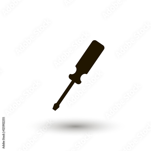 screwdriver vector icon. workhouse equipment