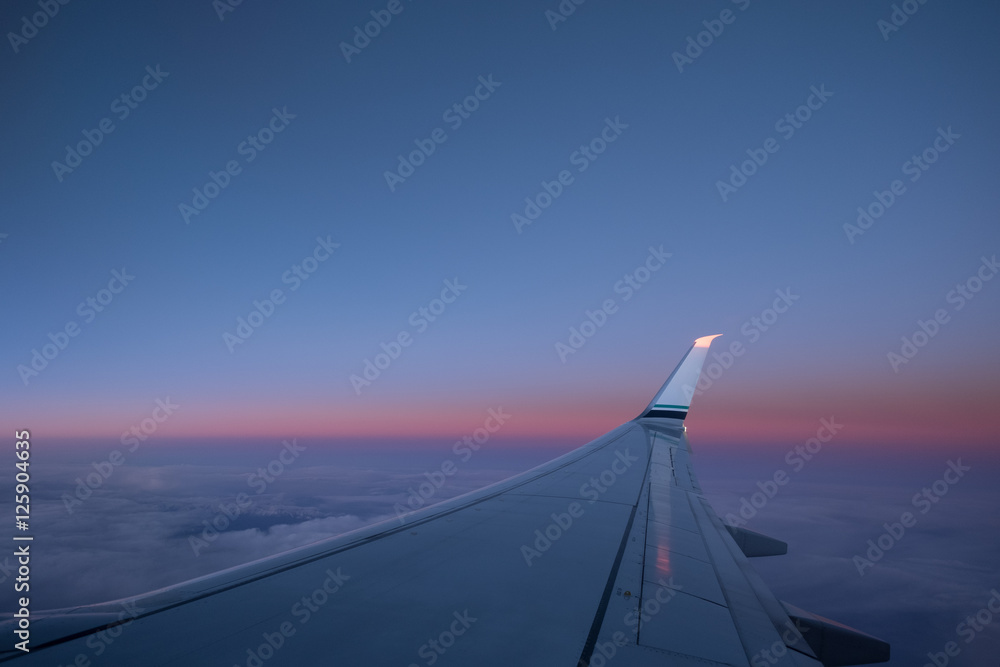 飛行機からの景色 飛行機からの景色