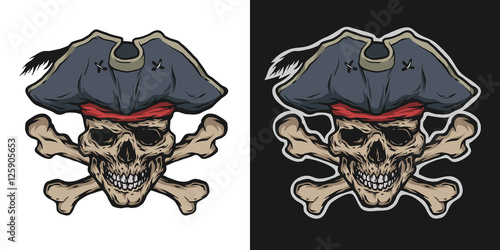 Pirate Skull and Crossbones.