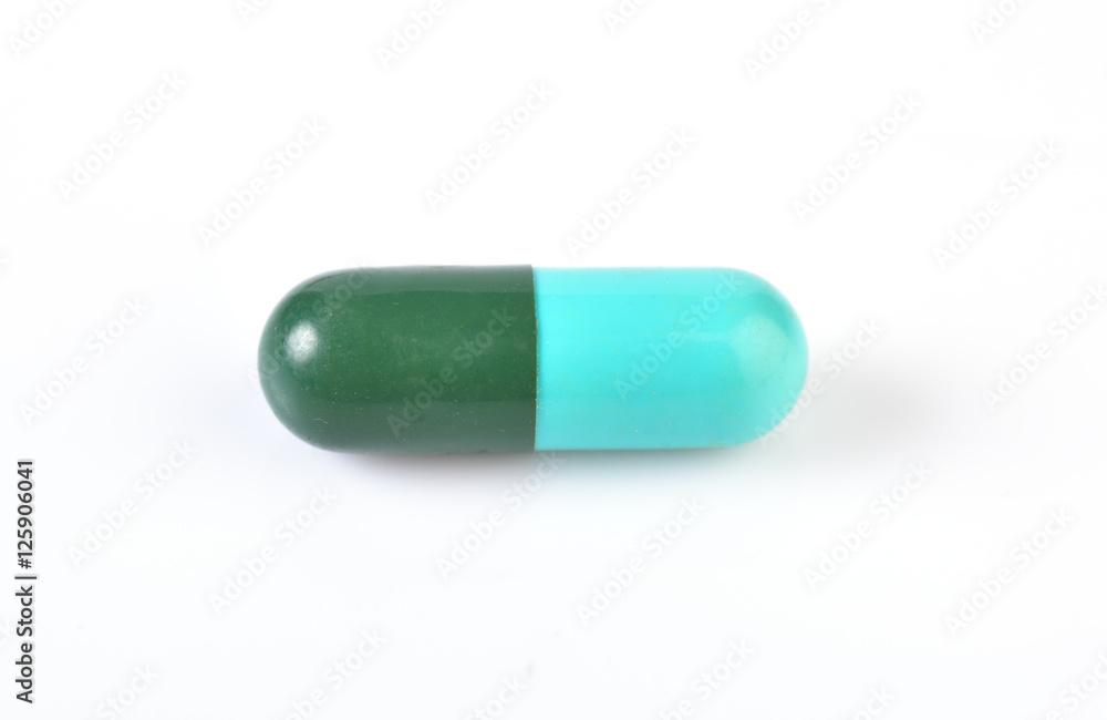 capsule pills isolated on white background capsule pills isolated on white background