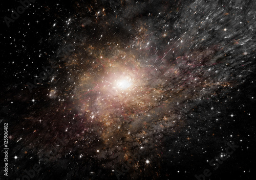 Wallpaper Mural galaxy in a free space Torontodigital.ca