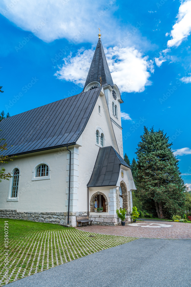 Schneerosenkirche in Hermagor in Kärnten Österreich