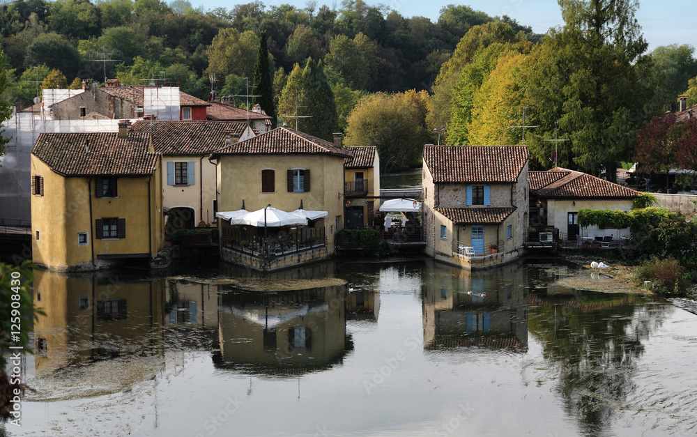 Borghetto over the Mincio, Italy