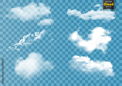Fog or smoke isolated transparent special effect.