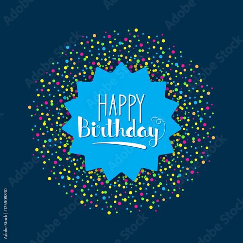 "HAPPY BIRTHDAY" Card