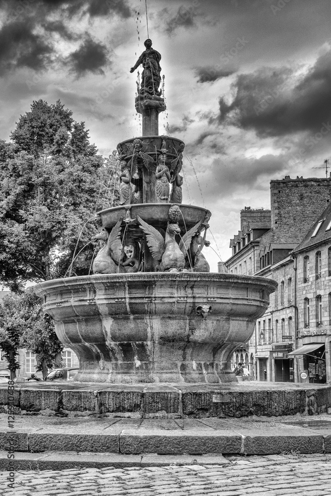 Fototapeta premium La Fontaine 