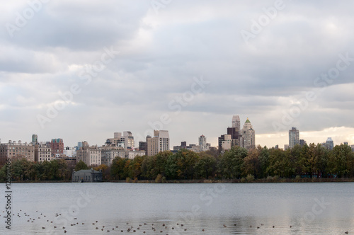 Inner New York skyline viewed from Central Park photo