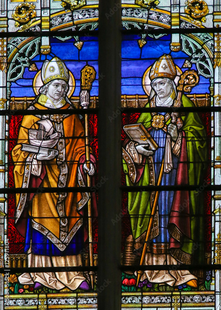 Saints Athanasius and Gregorius - Stained Glass