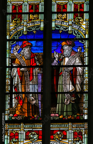 Isaiah and Jeremiah - Stained Glass