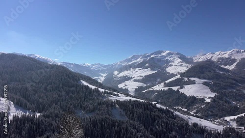 Wildschönau - Winterlandschaft im Gebirge photo