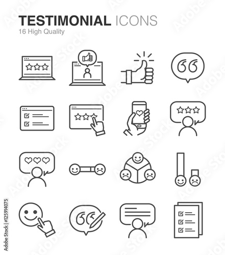 Testimonial and Feedback