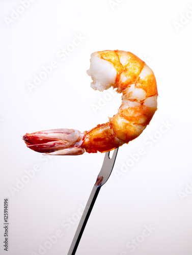 Fotografie Shrimp on skewer