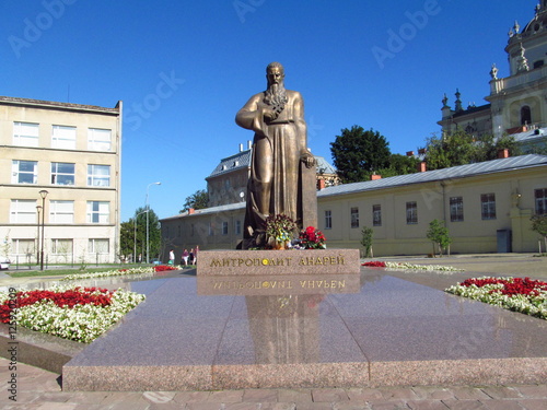 the statue of St. Andre photo