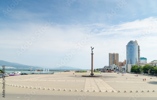 Novorossiysk. The Shore Promenade behalf of Admiral Serebryakov.