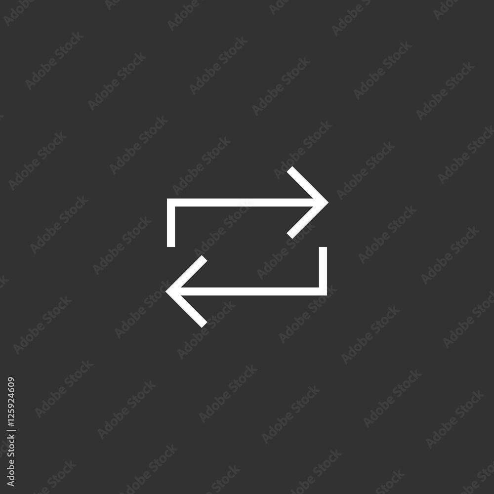 Loop icon vector, clip art. Also useful as logo, web UI element, symbol, graphic image, silhouette and illustration. Loop icon vector, clip art. Also useful as logo, web UI element, symbol, graphic image, silhouette and illustration.