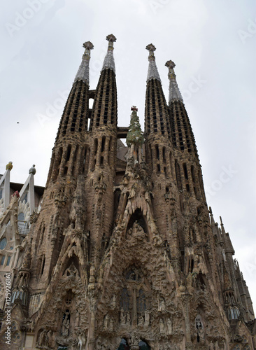 la sagrada familia, templos,arquitectura, Barcelona, Antonio Gaudí, 