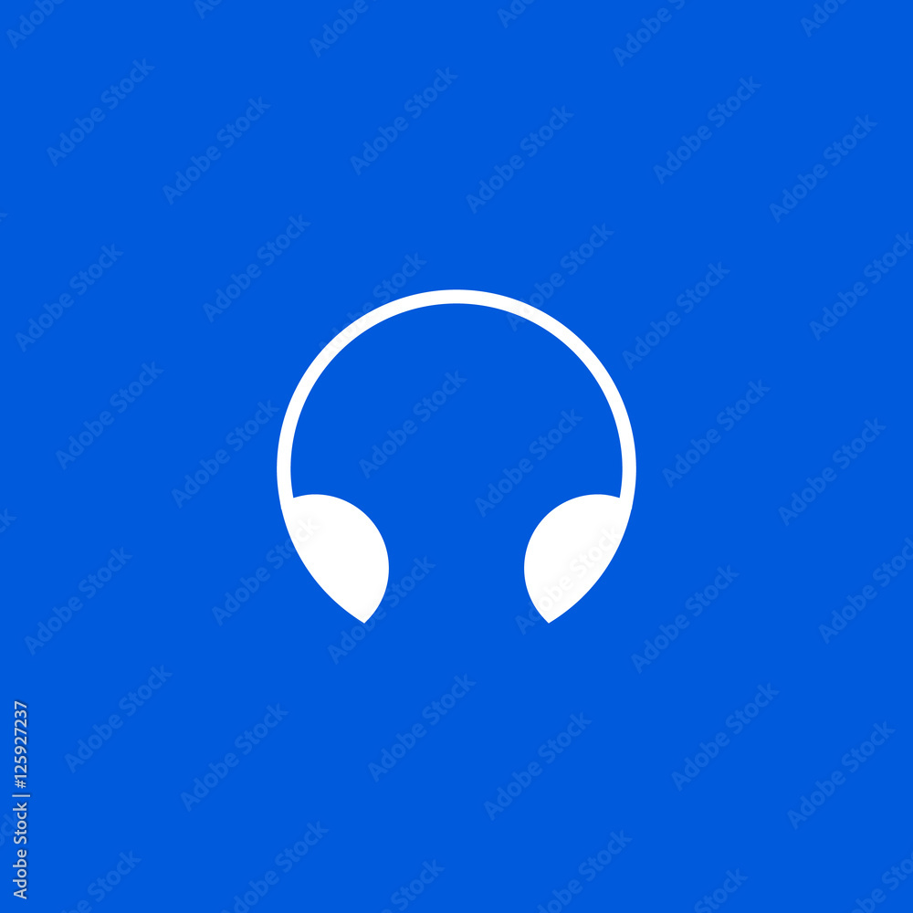 Headphone icon vector, clip art. Also useful as logo, web UI element, symbol, graphic image, silhouette and illustration. Headphone icon vector, clip art. Also useful as logo, web UI element, symbol, graphic image, silhouette and illustration.