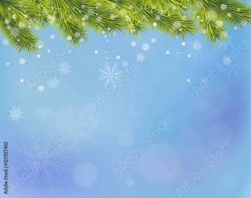background Merry Christmas and Happy New Year
