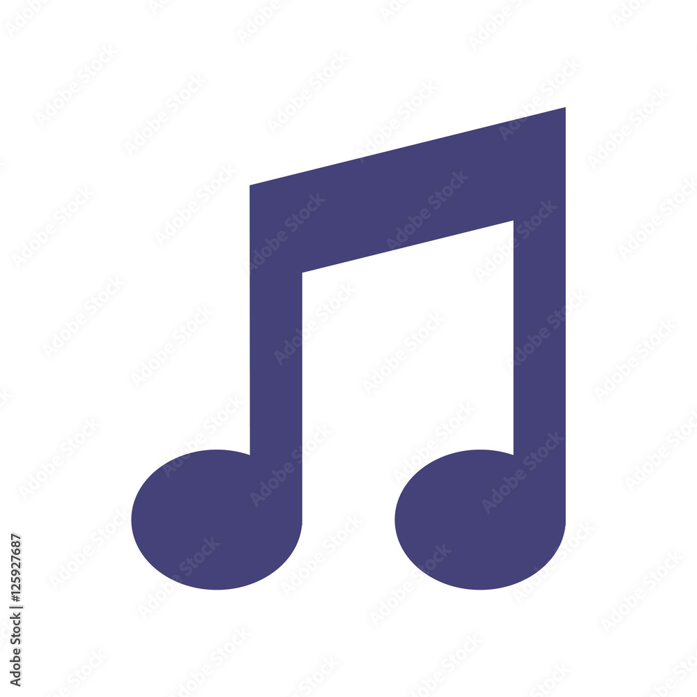 music note isolated icon vector illustration design music note isolated icon vector illustration design
