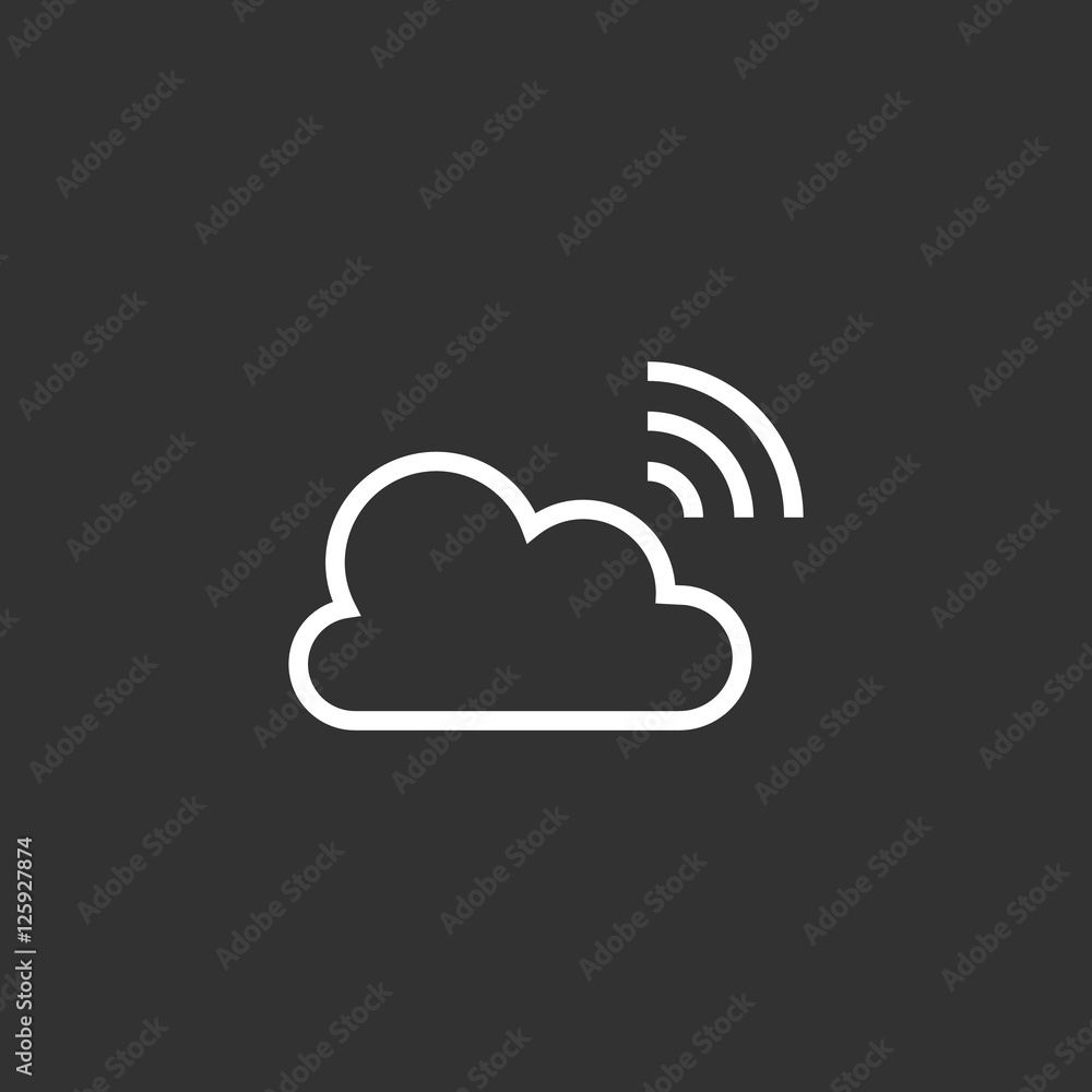 Broadcast icon vector, clip art. Live stream cloud computing. Also useful as logo, web UI element, symbol, graphic image, silhouette and illustration. Broadcast icon vector, clip art. Live stream cloud computing. Also useful as logo, web UI element, symbol, graphic image, silhouette and illustration.