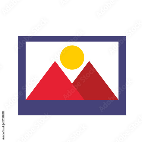 file picture isolated icon vector illustration design