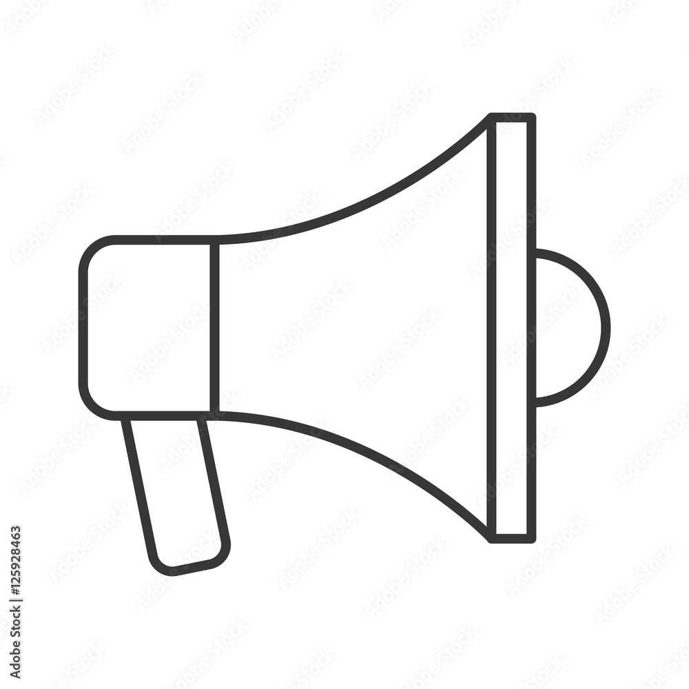 megaphone anouncement isolated icon vector illustration design megaphone anouncement isolated icon vector illustration design