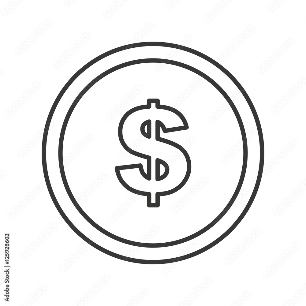 coins money dollar isolated icon vector illustration design coins money dollar isolated icon vector illustration design