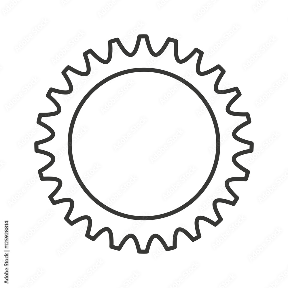 gear machine settings isolated icon vector illustration design gear machine settings isolated icon vector illustration design