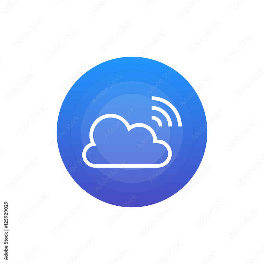 Broadcast icon vector, clip art. Live stream cloud computing. Also useful as logo, circle app icon, web UI element, symbol, graphic image, silhouette and illustration. Broadcast icon vector, clip art. Live stream cloud computing. Also useful as logo, circle app icon, web UI element, symbol, graphic image, silhouette and illustration.