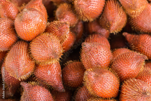 Red salacca wallichiana, which is delicious Thai fruit