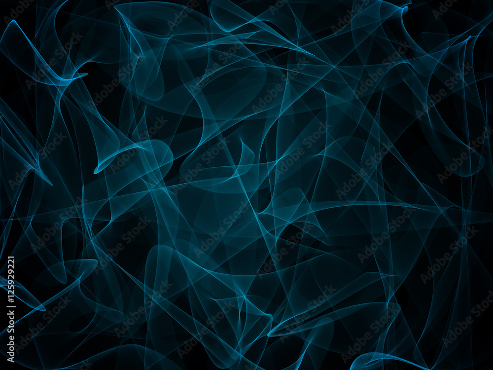 Blue abstract grid lines