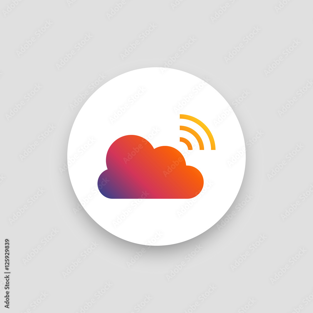 Broadcast icon vector, clip art. Live stream cloud computing. Also useful as logo, circle app icon, web UI element, symbol, graphic image, silhouette and illustration. Broadcast icon vector, clip art. Live stream cloud computing. Also useful as logo, circle app icon, web UI element, symbol, graphic image, silhouette and illustration.